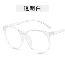 Load image into Gallery viewer, Transparent Computer Glasses Frame Women Men Blue Light Glasses Blocking Filter Round Eyewear Optical Spectacle Eyeglass Frame