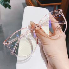Load image into Gallery viewer, Transparent Computer Glasses Frame Women Men Blue Light Glasses Blocking Filter Round Eyewear Optical Spectacle Eyeglass Frame