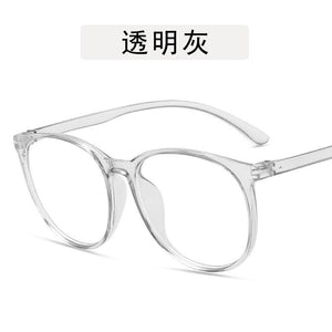 Transparent Computer Glasses Frame Women Men Blue Light Glasses Blocking Filter Round Eyewear Optical Spectacle Eyeglass Frame