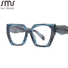Load image into Gallery viewer, Transparent Computer Glasses Women Men Anti Blue Square Eyewear Blue Light Blocking Glasses Optical Spectacle Eyeglass Big Frame