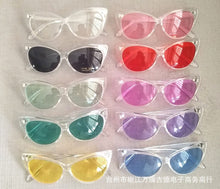 Carica l&#39;immagine nel visualizzatore di Gallery, Transparent Eyeglasses Cat Eye Retro Glasses Frame Luxury Brand Design Glasses Women Eyewear Frames Optical Spectacle Frame