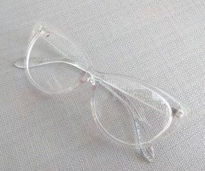 Transparent Eyeglasses Cat Eye Retro Glasses Frame Luxury Brand Design Glasses Women Eyewear Frames Optical Spectacle Frame
