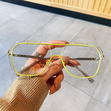 Load image into Gallery viewer, Transparent Glasses Frame Ladies Men&#39;s  Ins Style Sunglasses Optical Glasses Brand Designer Blackout Glasses  Gafas De Sol