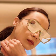 Load image into Gallery viewer, Transparent Glasses Frame Ladies Men&#39;s  Ins Style Sunglasses Optical Glasses Brand Designer Blackout Glasses  Gafas De Sol