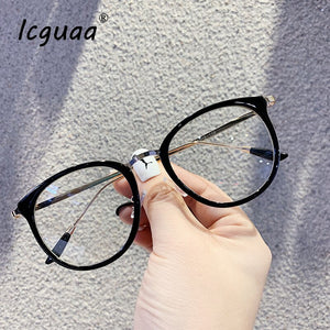 Transparent Glasses Optical Glasses Frames For Women 2023 Round Glasses Frame Men Eyeglasses Eyewear Frame Oculos Clear glasses