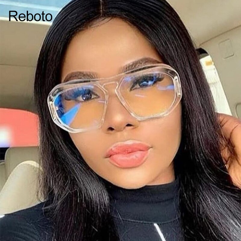 Big clear sunglasses online