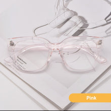 Load image into Gallery viewer, Transparent Glasses for Women Optical Eyeglasses Frame Full Rim Square Acetate Prescription Eyewear Woman Spectacles