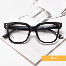 Load image into Gallery viewer, Transparent Glasses for Women Optical Eyeglasses Frame Full Rim Square Acetate Prescription Eyewear Woman Spectacles