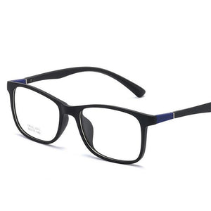 Transparent Jelly Color Square Computer Glasses Frame Ultralight TR90 Clear Mirror Literary Prescription Eyeglasses Women Men