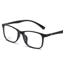Load image into Gallery viewer, Transparent Jelly Color Square Computer Glasses Frame Ultralight TR90 Clear Mirror Literary Prescription Eyeglasses Women Men