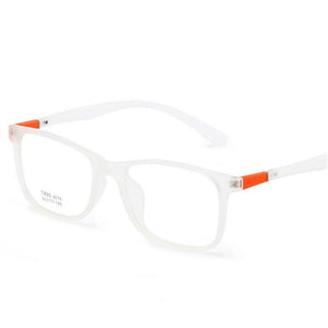 Transparent Jelly Color Square Computer Glasses Frame Ultralight TR90 Clear Mirror Literary Prescription Eyeglasses Women Men
