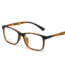 Load image into Gallery viewer, Transparent Jelly Color Square Computer Glasses Frame Ultralight TR90 Clear Mirror Literary Prescription Eyeglasses Women Men