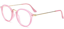 Load image into Gallery viewer, Transparent Retro Women Glasses Frame Fashion Men Eyeglasses Frame  Round Clear Lens Glasses Optical Spectacle Frame