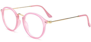 Transparent Retro Women Glasses Frame Fashion Men Eyeglasses Frame  Round Clear Lens Glasses Optical Spectacle Frame