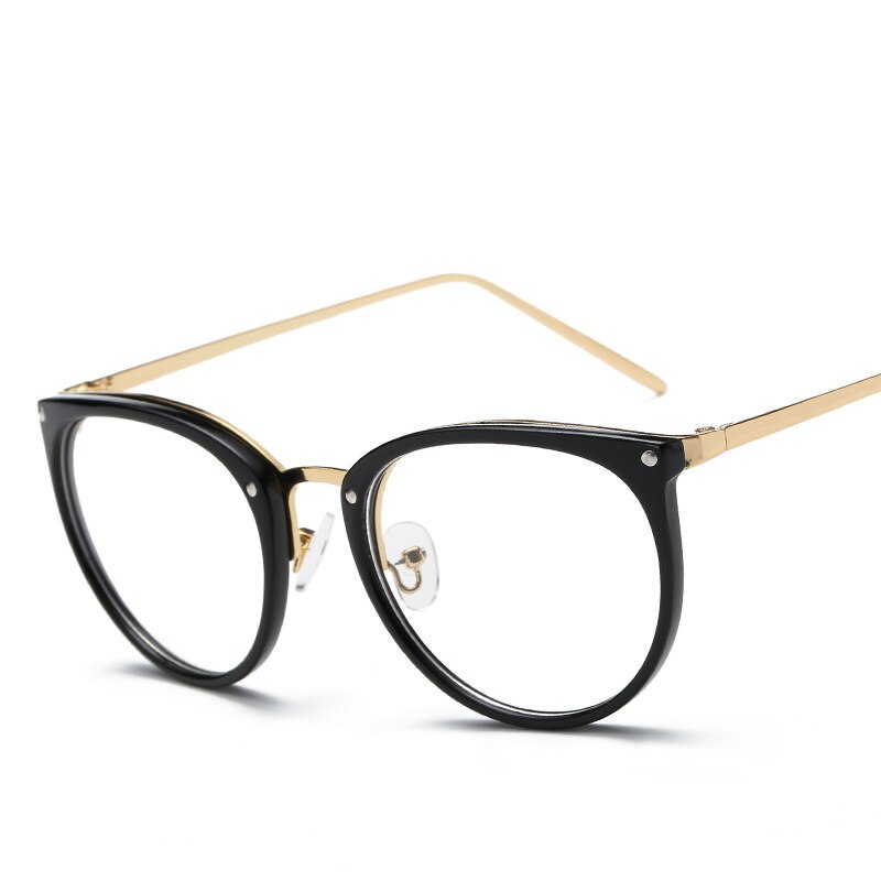 Transparent Spectacle Frame For Men Women Glasses Anti-fatigue Cat Eye High Quality Computer eyeglasses men Retro Optical Lens