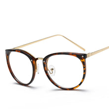 Load image into Gallery viewer, Transparent Spectacle Frame For Men Women Glasses Anti-fatigue Cat Eye High Quality Computer eyeglasses men Retro Optical Lens