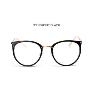 Montatura per occhiali trasparente per uomo donna occhiali anti-fatica Cat Eye occhiali per computer uomo lente ottica retrò