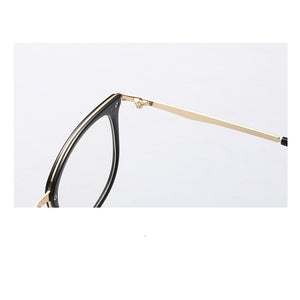 Transparent Square Glasses Frames For women White  Prescription Glasses Frames Female Optical