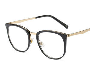 Transparent Square Glasses Frames For women White  Prescription Glasses Frames Female Optical