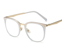 Load image into Gallery viewer, Transparent Square Glasses Frames For women White  Prescription Glasses Frames Female Optical