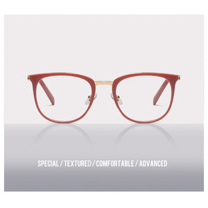 Transparent Square Glasses Frames For women White  Prescription Glasses Frames Female Optical