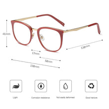 Load image into Gallery viewer, Transparent Square Glasses Frames For women White  Prescription Glasses Frames Female Optical