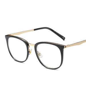 Transparent Square Glasses Frames For women White  Prescription Glasses Frames Female Optical