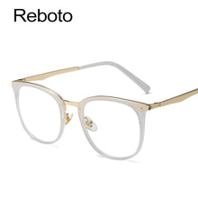 Load image into Gallery viewer, Transparent Square Glasses Frames For women White  Prescription Glasses Frames Female Optical