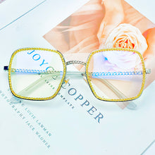 Load image into Gallery viewer, Transparent Square Prescription Glasses Frame Women Men Glasses Optical Spectacle Diamond Anti Blue Light Blocking Glasses