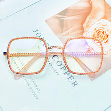Load image into Gallery viewer, Transparent Square Prescription Glasses Frame Women Men Glasses Optical Spectacle Diamond Anti Blue Light Blocking Glasses