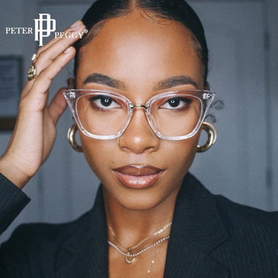Transparent Women's Cat Eye Glasses Frame Vintage Clear Lens Optical Computer Glasses Frames Sexy Eyeglasses