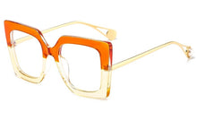 Load image into Gallery viewer, Trend Flower Square Glasses Frames For Women 2022 Trends Luxurious Design Clear Lens Oversize Eyeglasses  Styles
