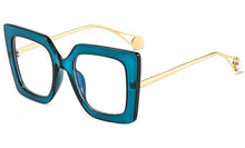Load image into Gallery viewer, Trend Flower Square Glasses Frames For Women 2022 Trends Luxurious Design Clear Lens Oversize Eyeglasses  Styles