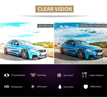 Load image into Gallery viewer, Trend Plastic Frame Black Personality Oval Sunglasses Men And Women