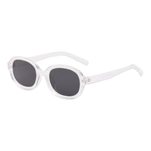 Load image into Gallery viewer, Trend Plastic Frame Black Personality Oval Sunglasses Men And Women