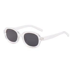 Trend Plastic Frame Black Personality Oval Sunglasses Men And Women