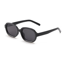 Load image into Gallery viewer, Trend Plastic Frame Black Personality Oval Sunglasses Men And Women