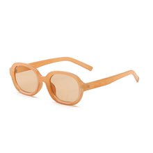 Load image into Gallery viewer, Trend Plastic Frame Black Personality Oval Sunglasses Men And Women