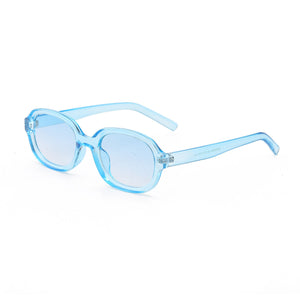 Trend Plastic Frame Black Personality Oval Sunglasses Men And Women