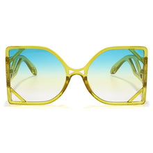Load image into Gallery viewer, Trend Oversized Square Sunglasses Goggles 2023 Women Men Punk Sun Glasses Retro Big Frame Gradient Eyewear Shade UV400