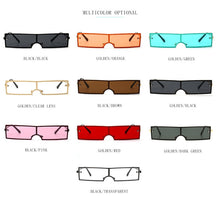 Load image into Gallery viewer, Trend Rectangle Sunglasses Women Brand Designer Black Red Clear Lens For Sexy Female Retro Eyewear UV400 Oculos De Sol