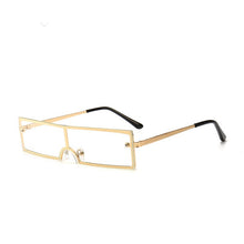 Load image into Gallery viewer, Trend Rectangle Sunglasses Women Brand Designer Black Red Clear Lens For Sexy Female Retro Eyewear UV400 Oculos De Sol