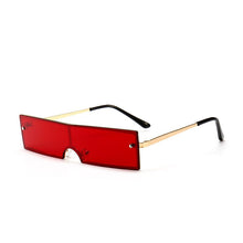 Load image into Gallery viewer, Trend Rectangle Sunglasses Women Brand Designer Black Red Clear Lens For Sexy Female Retro Eyewear UV400 Oculos De Sol