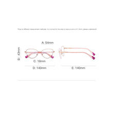 Load image into Gallery viewer, Trending Blue Light Blocking Women&#39;s Cat Eye Glasses Frame Anti Radiation Protection Eyeglasses Female Optical Eyewear