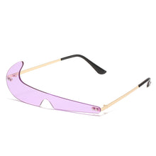Load image into Gallery viewer, Trending Brand Designer Sunglasses Women Onepiece Rimless Clear Ocean Lens Eyewear Shades Sunglass