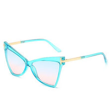 Load image into Gallery viewer, Trending Cat Eye Sunglasses Women Men 2023 Vintage TF Triangle Brand Designer Sun Glasses Shades UV400 lentes de sol