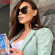 Load image into Gallery viewer, Trending Cat Eye Sunglasses Women Men 2023 Vintage TF Triangle Brand Designer Sun Glasses Shades UV400 lentes de sol