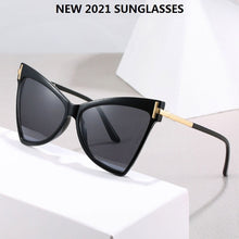 Load image into Gallery viewer, Trending Cat Eye Sunglasses Women Men 2023 Vintage TF Triangle Brand Designer Sun Glasses Shades UV400 lentes de sol