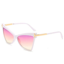 Load image into Gallery viewer, Trending Cat Eye Sunglasses Women Men 2023 Vintage TF Triangle Brand Designer Sun Glasses Shades UV400 lentes de sol