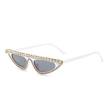 Load image into Gallery viewer, Trending Products 2023 Cat Eyes Diamond Sunglasses Sexy Rhinestone Sun Glasses Eyeglasses Shades UV400 Oculos Feminino De Sol